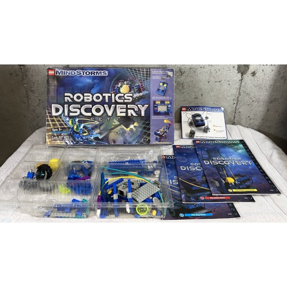 Lego 9735 Mindstorms  Robotics Discovery Set INCOMPLETE For Parts And Manuals